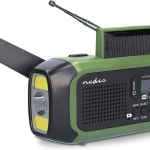 Nedis Noodradio review: DAB+ & handslinger voor noodstroom