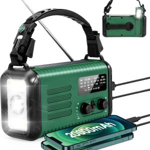Niba® Noodradio Groen 20000mah review: zonne-opladen & powerbank