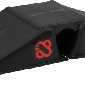 Nijdam Ramp set 2+1 - Vert-acular - Zwart test: skatetrucs