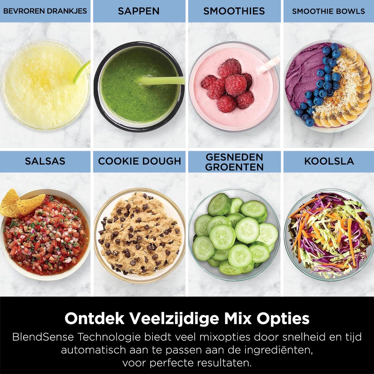 Ninja Detect 2-in-1 Blender en Smoothie Maker - BlendSense Technologie - 2024 Model - IJscrusher - 1200 Watt - TB301EU review: romige smoothies en ijs crushen (2024)