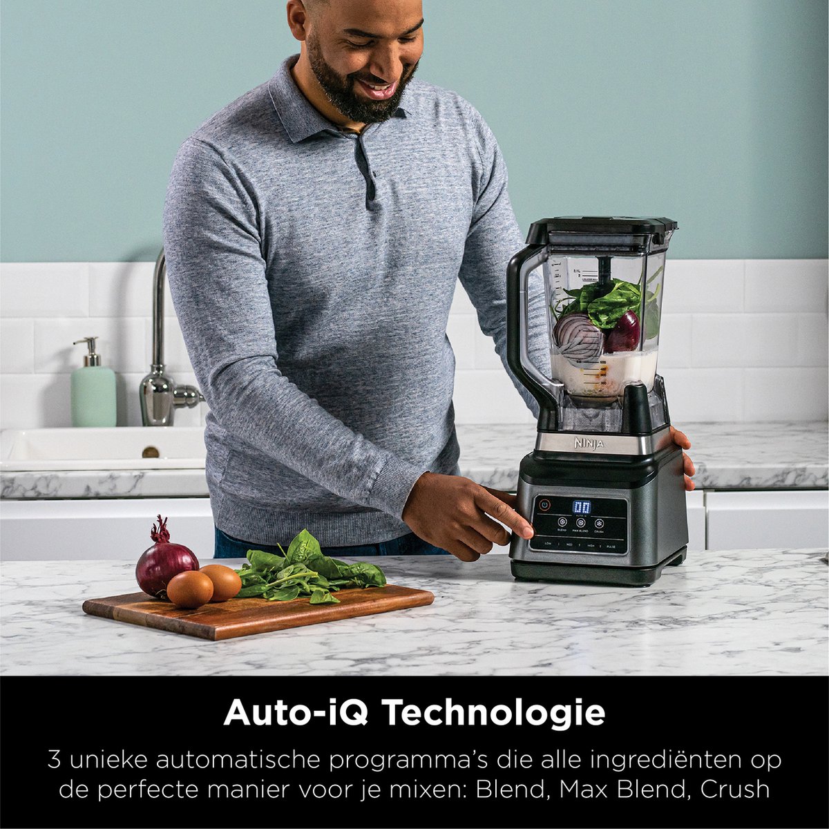 Ninja Foodi 2-in-1 Blender en Smoothie Maker review: ijs crushen