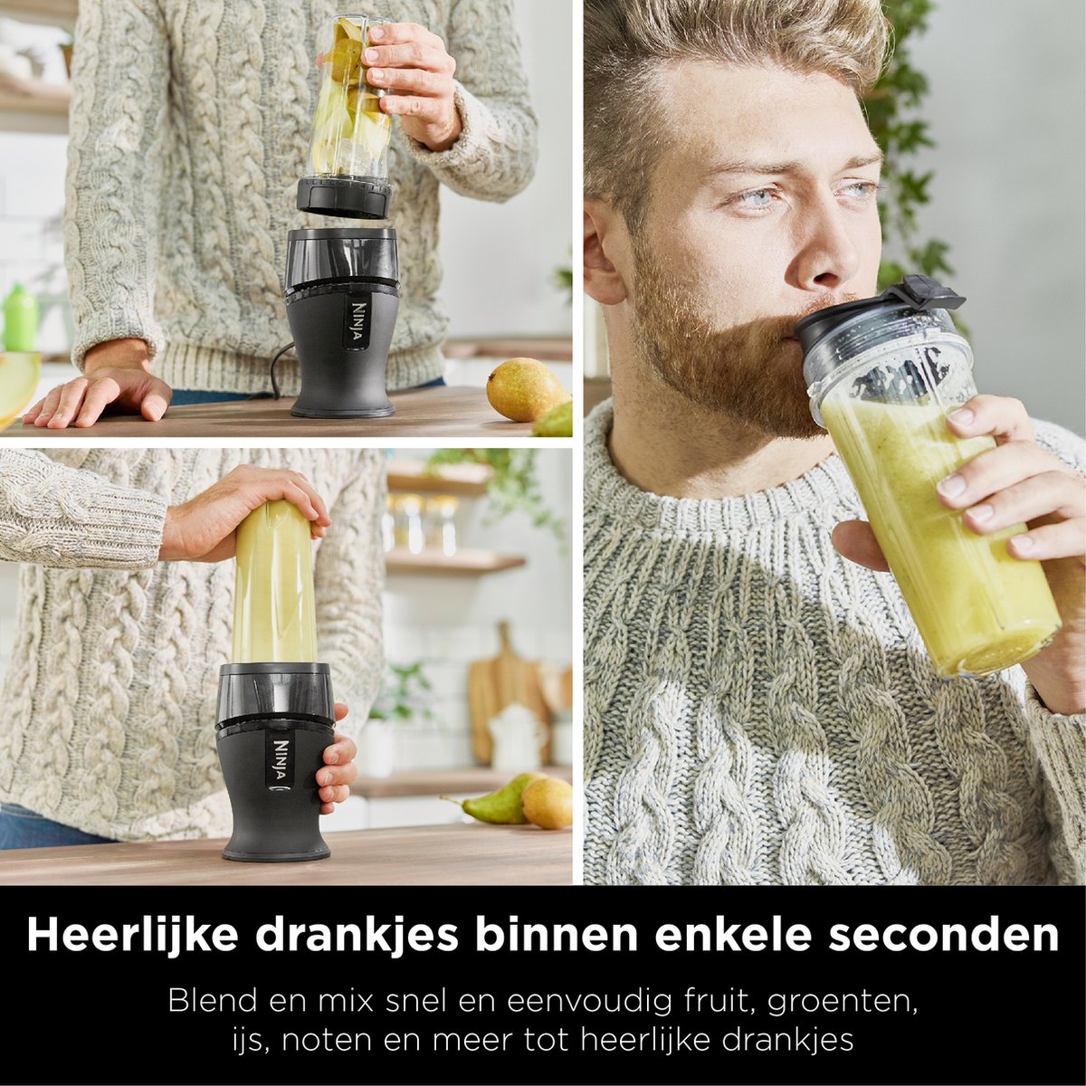 Ninja Foodi Nutri Blender QB3001EUS review: smoothies onderweg