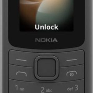 Nokia 110 4G, Dual SIM, 4,57 cm (1.8"), Zwart test - lange accu