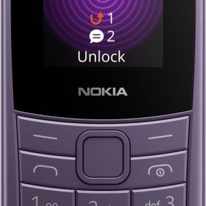NOKIA 110 - Arctic Purple - 4G - 2024 - USB-C review voor prepaid