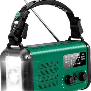 Noodradio - Solar Opwindbaar - 180 Uur Batterij test zonnepaneel