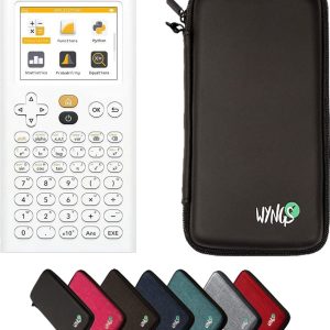 NumWorks incl. WYNGS Beschermhoes Zwart review handig voor examen