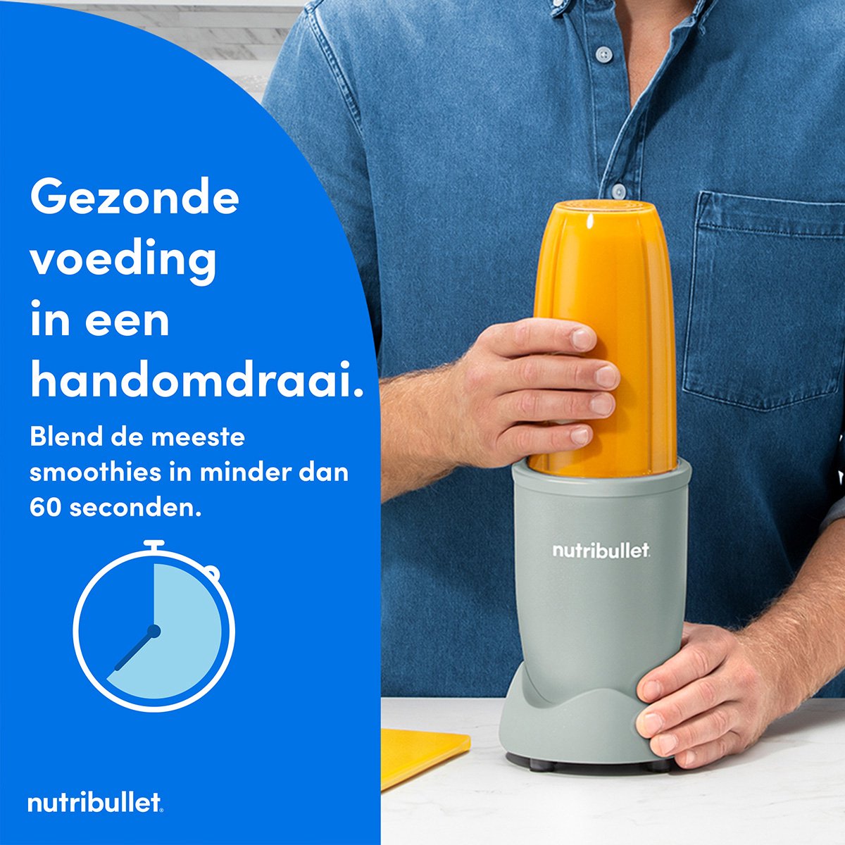 Nutribullet Exclusive Pastel - Blender - 900 Watt - Smoothie Maker - Incl. To Go Deksel & Accessoires - Jade review: snelle smoothies en ijs crushen, krachtige blender