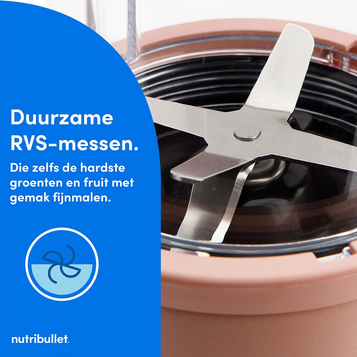 Nutribullet Exclusive Pastel - Blender - 900 Watt - Smoothie Maker - Incl. To Go Deksel & Accessoires - Clay review: snelle smoothies, sterke prestaties