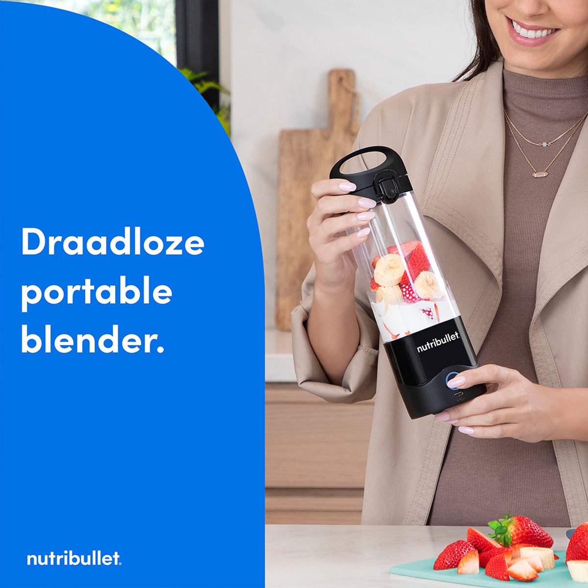 nutribullet Portable review: snelle smoothies to go, reisblender