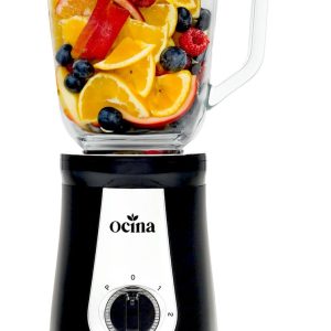 Ocina Krachtige Blender – Smoothie Maker - met Glazen Kan - 1 Liter – 500W – Mat Zwart review: gladde smoothies, keukenapparaat