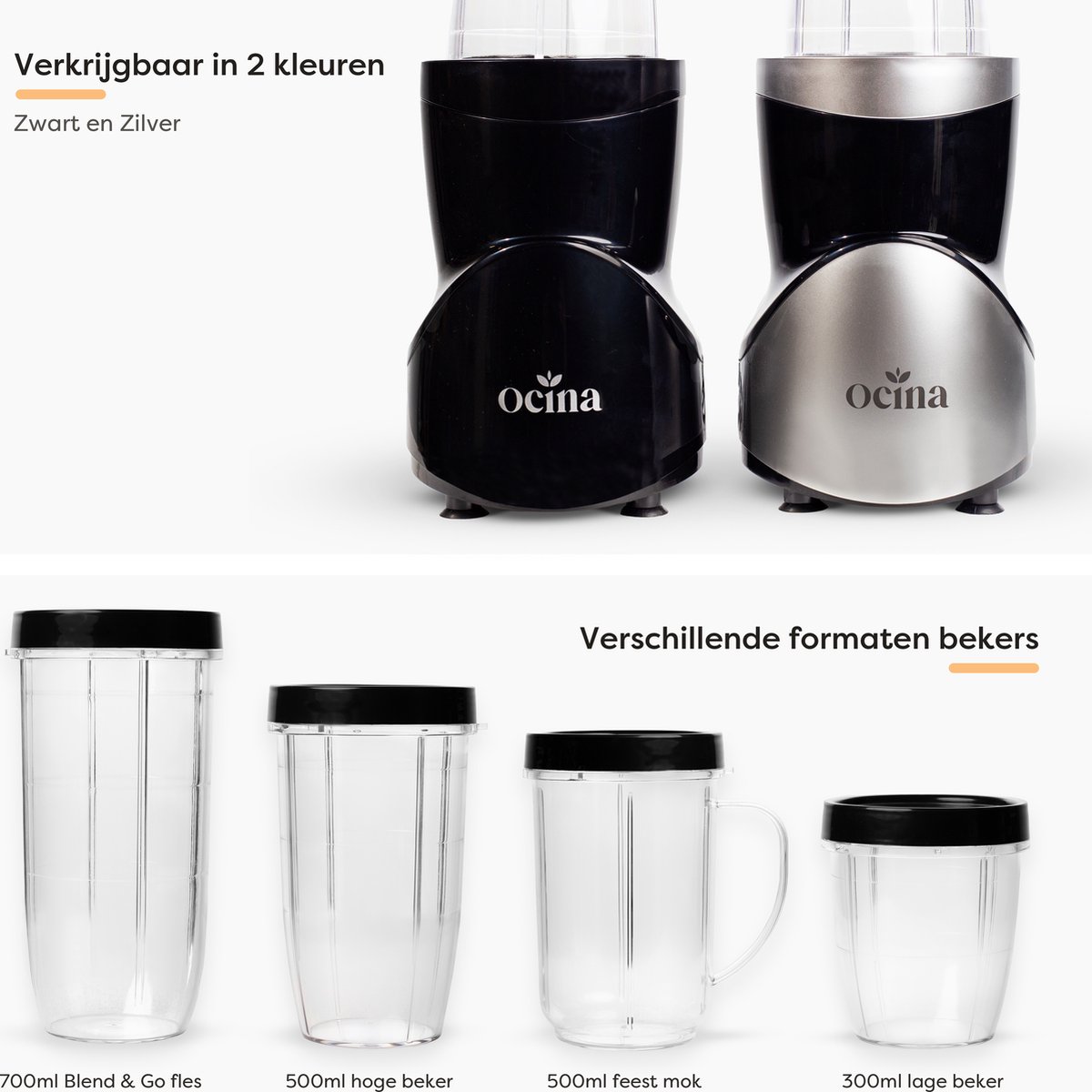 Ocina Mini Blender review: 500W voor snelle smoothies to go