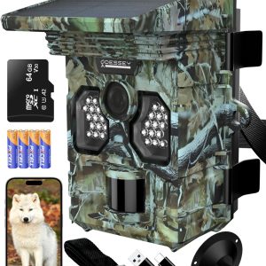 ODESSEY WildCamera met Zonnepaneel review - 4K nachtzicht