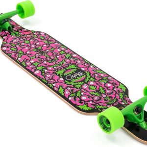 Osprey Character 39" Twin Tip Longboard - Drop-Through Trucks - ABEC 9 review: stabiel cruisen