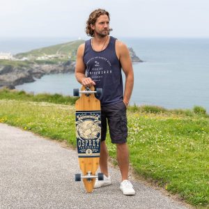 Osprey Eagle 42” Twin Tip Longboard - Drop-Through Trucks - ABEC 9 review: stabiel cruisen