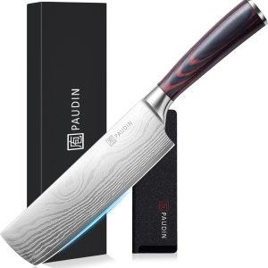 PAUDIN N6 Nakiri Mes Professioneel review: precisie keukenmes