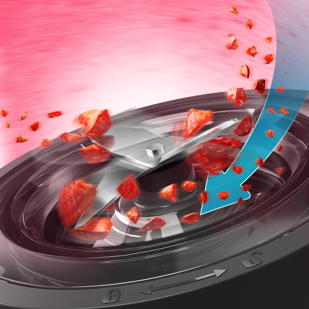 Philips 3000 series HR2041/41 - Blender - Zwart test: ijs crushen