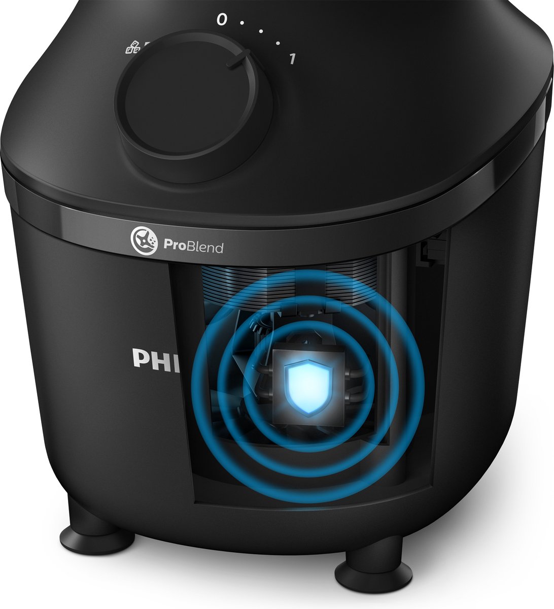 Philips 3000 series HR2041/41 - Blender - Zwart test: ijs crushen