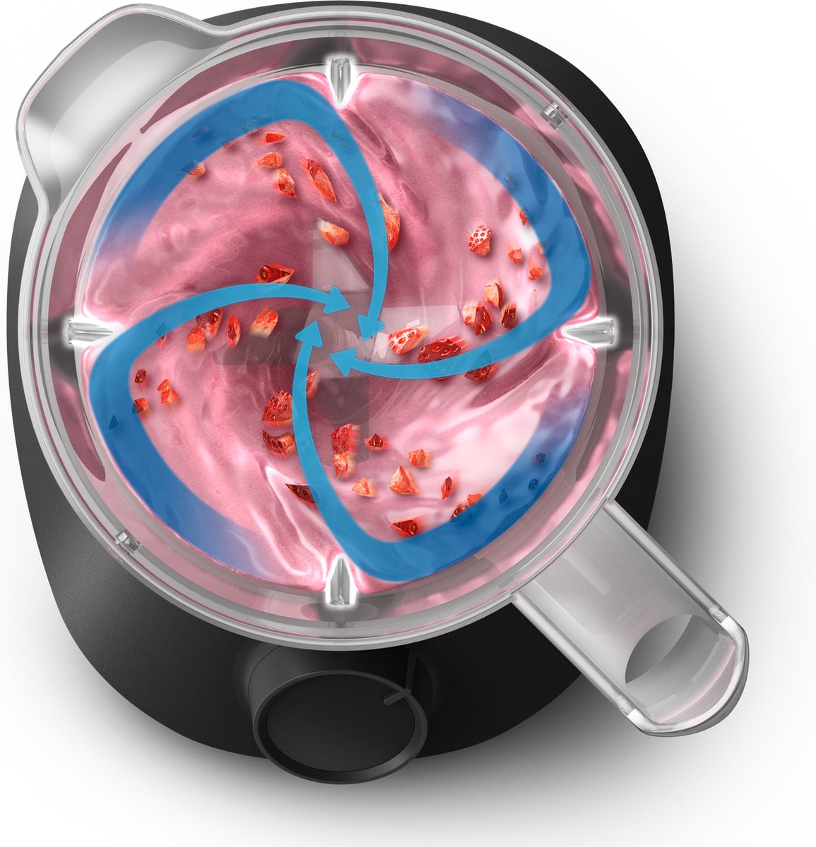 Philips 3000 series HR2041/41 - Blender - Zwart test: ijs crushen