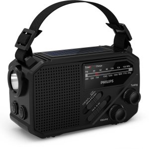 PHILIPS TAR1609 review noodradio met zonne-energie en zaklamp