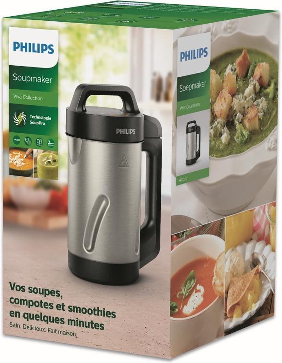Philips Viva HR2203/80 - Soepmaker test: snelle soep, koopadvies