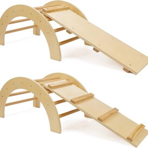 Pikler Houten Klimboog 2-delig review: Montessori motoriek boost