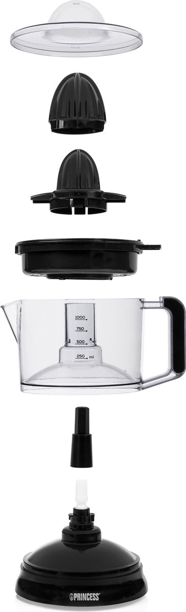 Princess Citruspers 201004 review: instelbaar pulpfilter, 1 liter