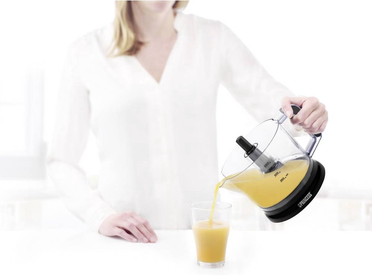 Princess Citruspers 201004 review: instelbaar pulpfilter, 1 liter