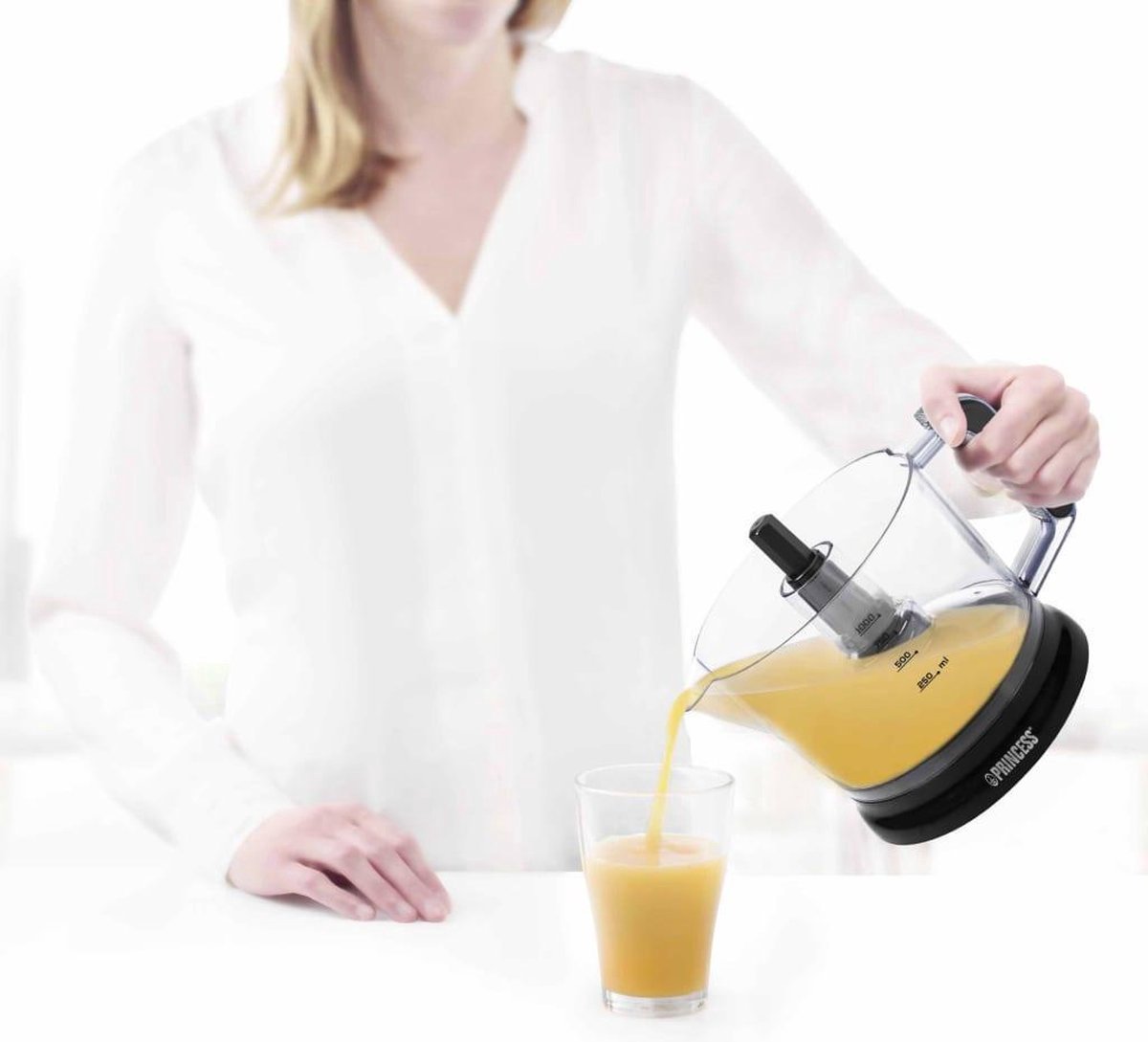 Princess Citruspers 201004 review: instelbaar pulpfilter, 1 liter