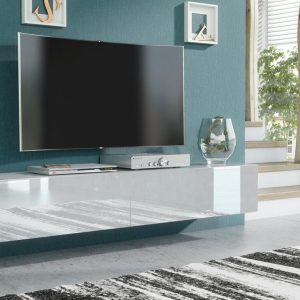 Pro-meubels - Zwevend Tv-meubel - Tunis review: ruimtebesparend