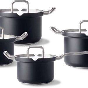 Q-linair Master Black pannenset 4-delig test - voor inductie