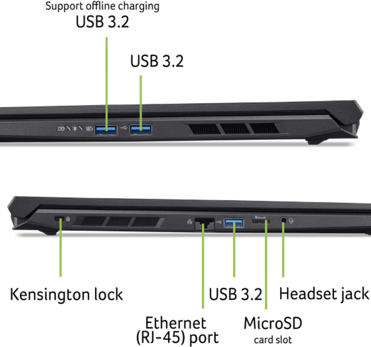 Review Acer Nitro V 16 AI ANV16-42-R5H1: 180Hz beeld, raytracing