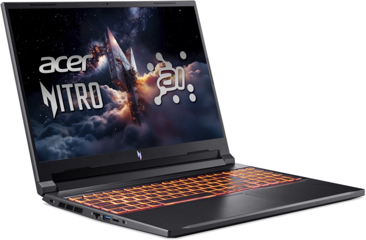 Review Acer Nitro V 16 AI ANV16-42-R5H1: 180Hz beeld, raytracing