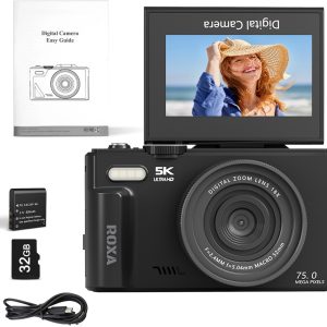Roxa Digitale Fotocamera 48MP met WiFi review ideale reiscamera