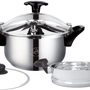 Royal Swiss Snelkookpan / Couscous pan review snel koken inductie