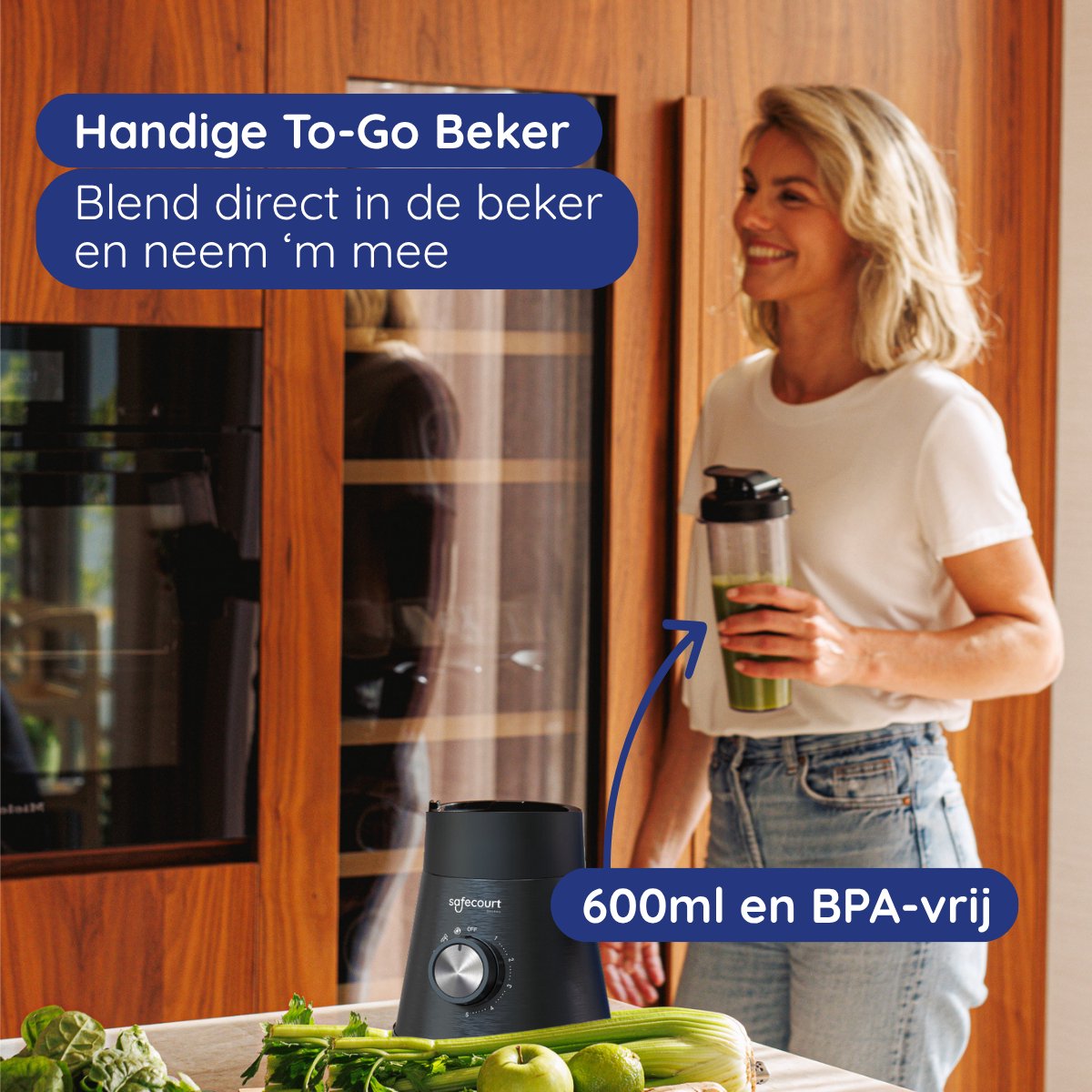 Safecourt Kitchen Power Blender review: smoothie maker to go