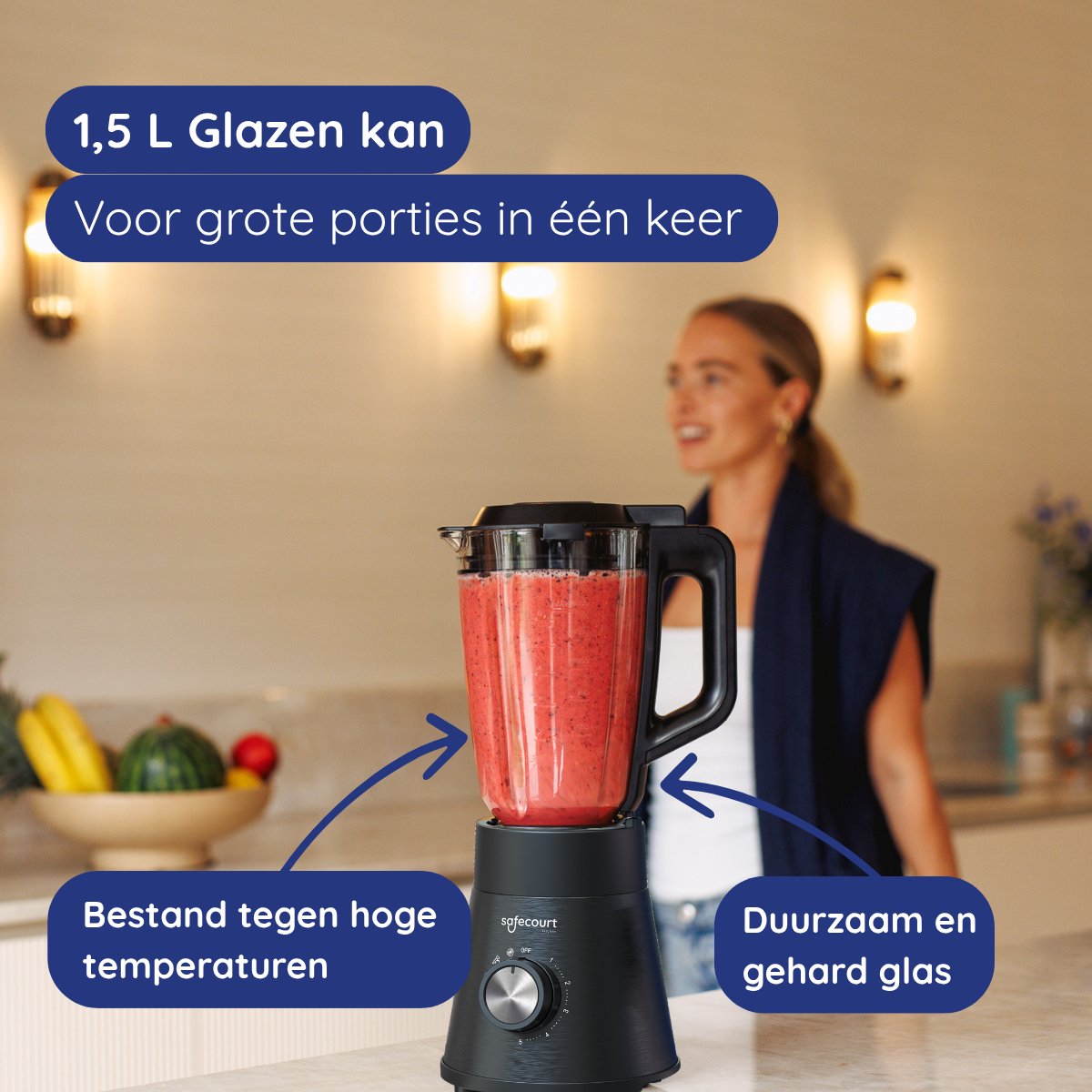 Safecourt Kitchen Power Blender review: smoothie maker to go