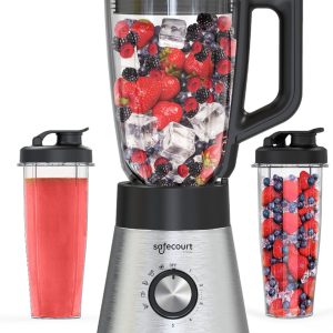 Safecourt Kitchen Power Blender test: 1300W voor ijs crushen