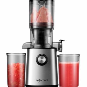 Safecourt Kitchen Sapcentrifuge test: slowjuicer, minder snijden