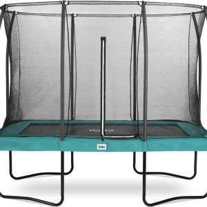 Salta Comfort Edition - 305 x 214 cm - Rechthoekige trampoline met veiligheidsnet - Groen - Trampoline voor kinderen review: veilig springen, ideaal buitenspeelgoed