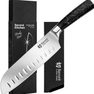 Savoré Kitchen Santoku Mes 17 cm review: koksmes, precies snijden