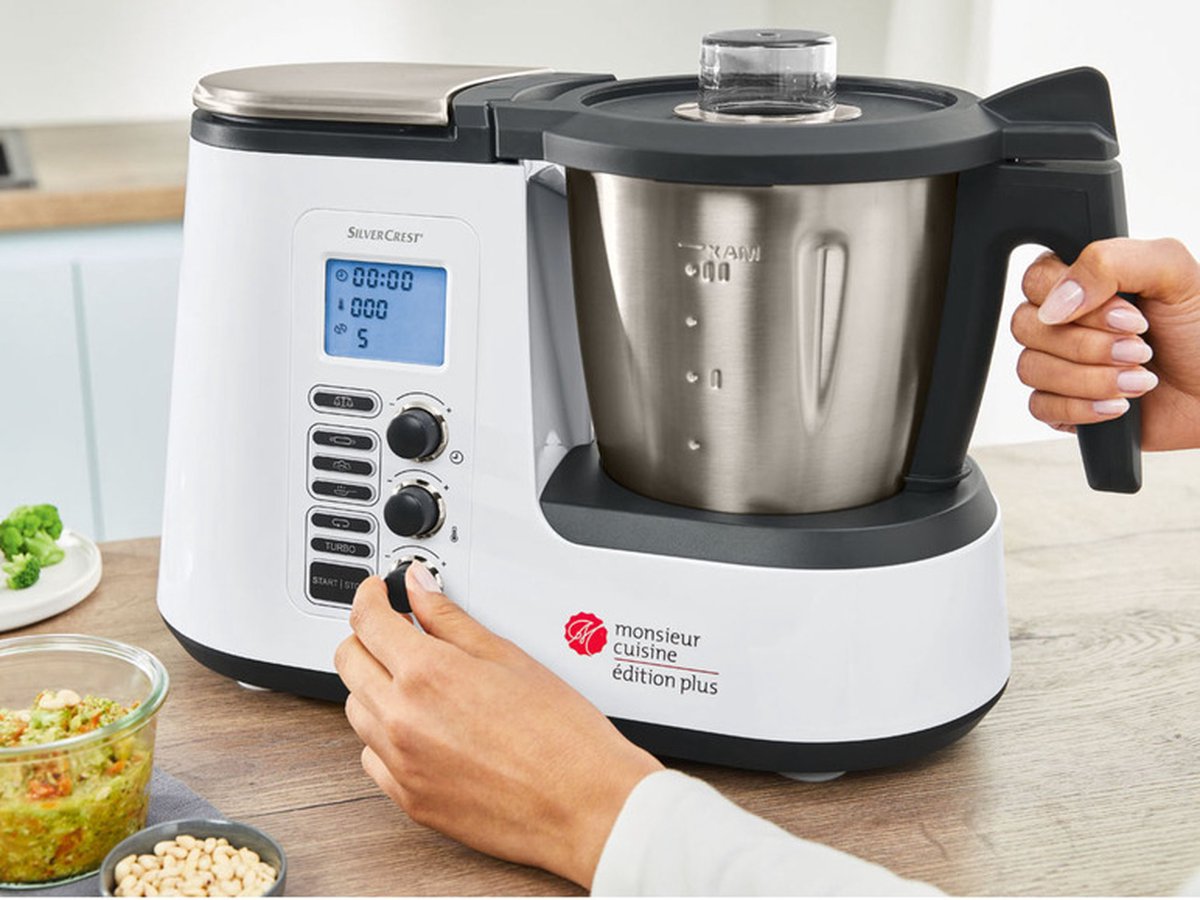 SILVERCREST® KITCHEN TOOLS Monsieur Cuisine Plus test: stomen