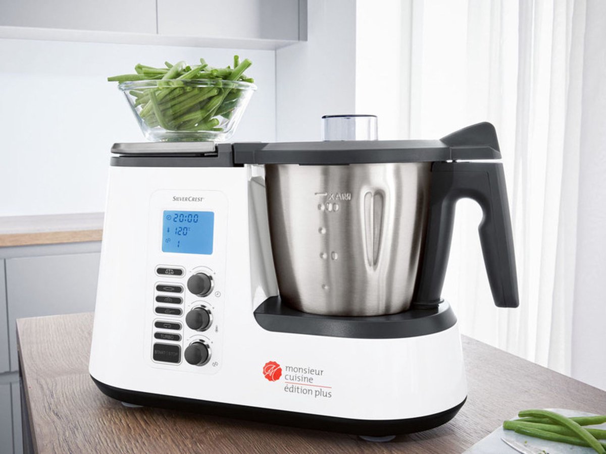 SILVERCREST® KITCHEN TOOLS Monsieur Cuisine Plus test: stomen