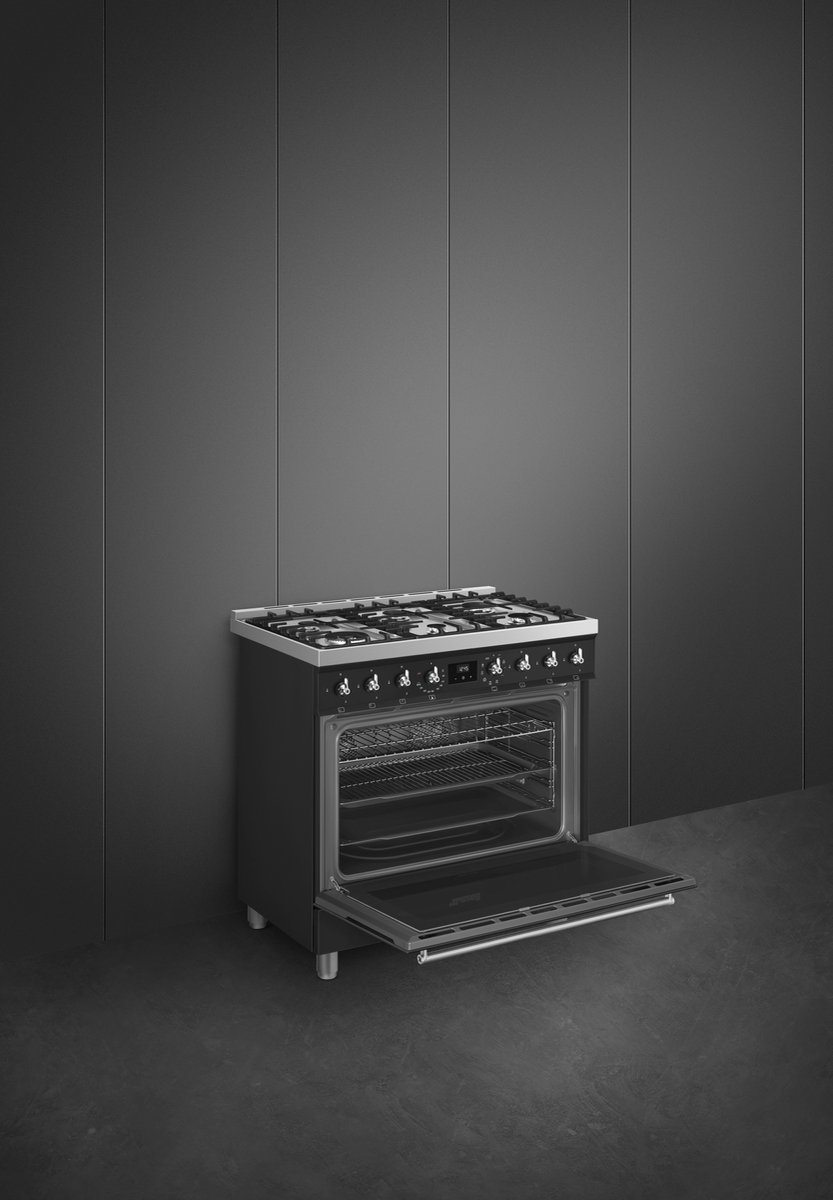 SMEG C9GMMBNLK2 review: 90 cm gasfornuis voor familiekoken