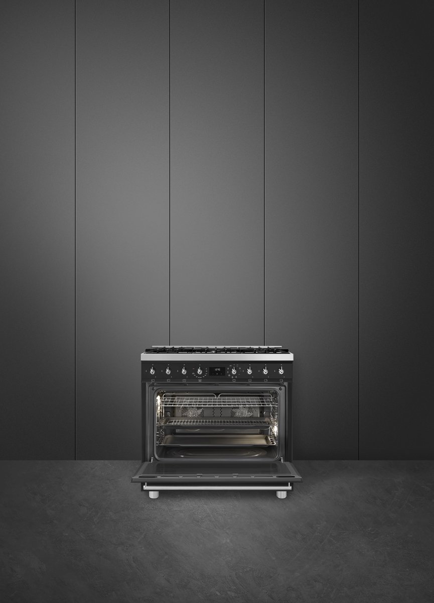 SMEG C9GMMBNLK2 review: 90 cm gasfornuis voor familiekoken