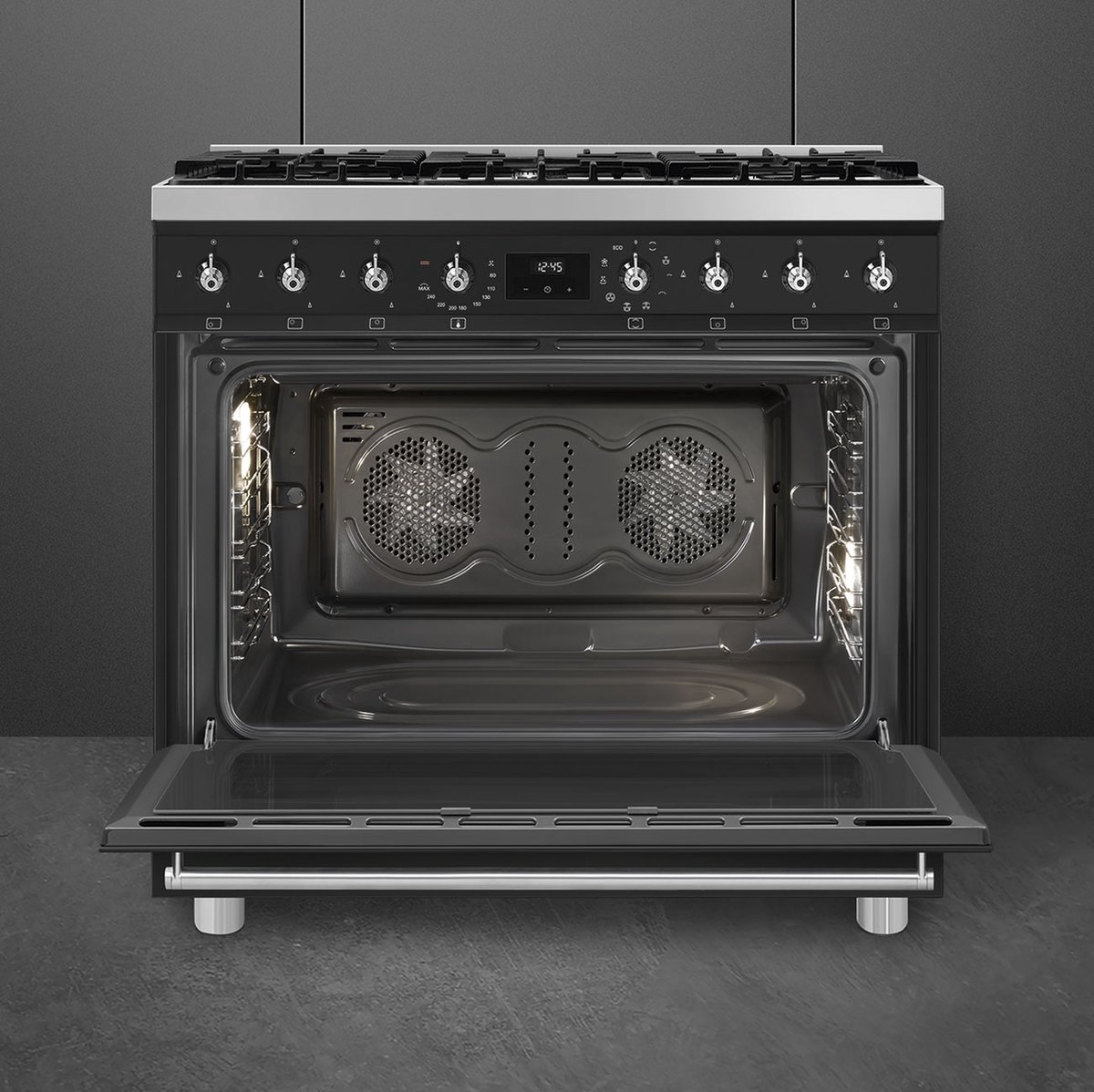 SMEG C9GMMBNLK2 review: 90 cm gasfornuis voor familiekoken