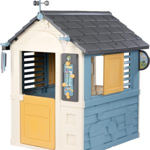 Smoby - 4 Seasons Playhouse - 4 Seizoenen huis - Windmeter - Regenmeter - Speelhuis review: weerbestendig buitenspeelgoed