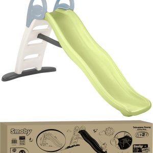 Smoby -Smoby Life - Glijbaan funny slide - Peuter - voor buiten - met wateraansluiting - vanaf 2 jaar review: waterpret en veilig buitenspeelgoed