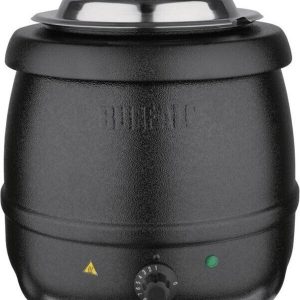 Soepketel Zwart 8 liter Bain Marie review: ideaal voor horeca