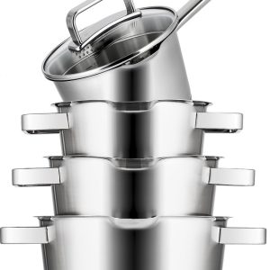 Sola pannenset Diamond - 4-delig - Ø 16 cm test PFASvrij inductie