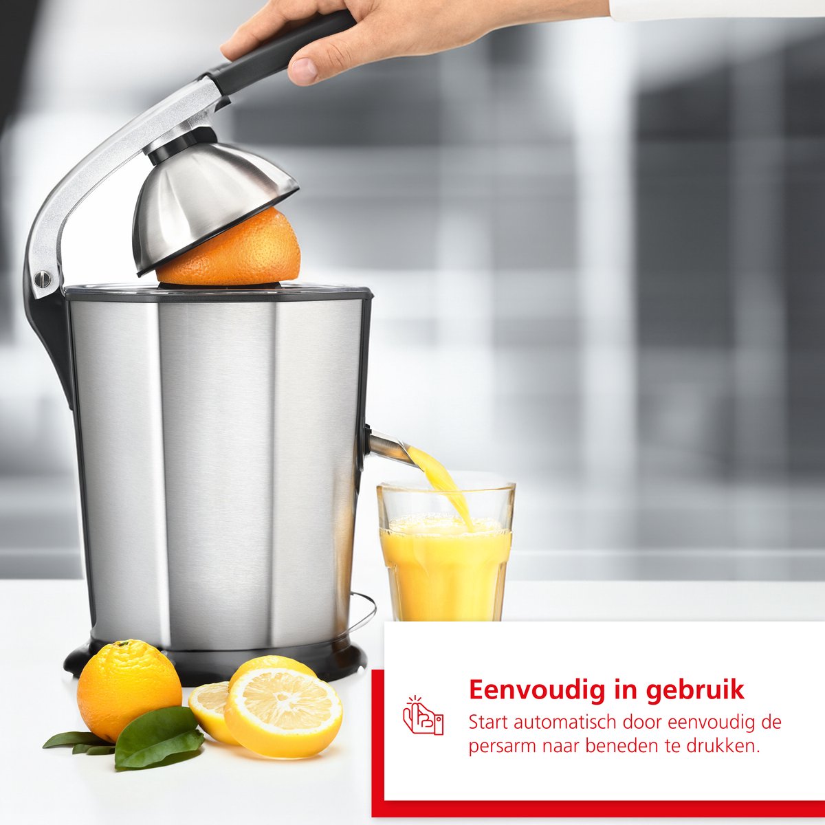 Solis Citrus Juicer 8453 review: snel vers sap, citruspers